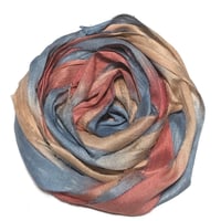 Image 5 of 10YD. SANTA FE HAND DYED SARI SILK RIBBON BY COLOR BURST SILK