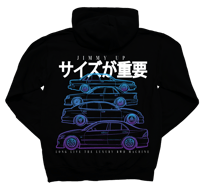 Image 1 of Size Matters Fade Hoodie (Limit: 50)