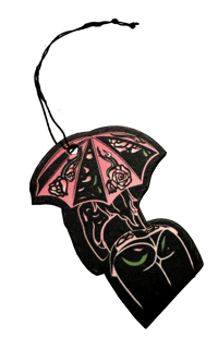 Umbrella Girl Air Freshener Pink Rose (limit: 100)