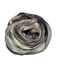 Image 3 of 10YD. SNAKESKIN HAND DYED SARI SILK RIBBON BY COLOR BURST SILK