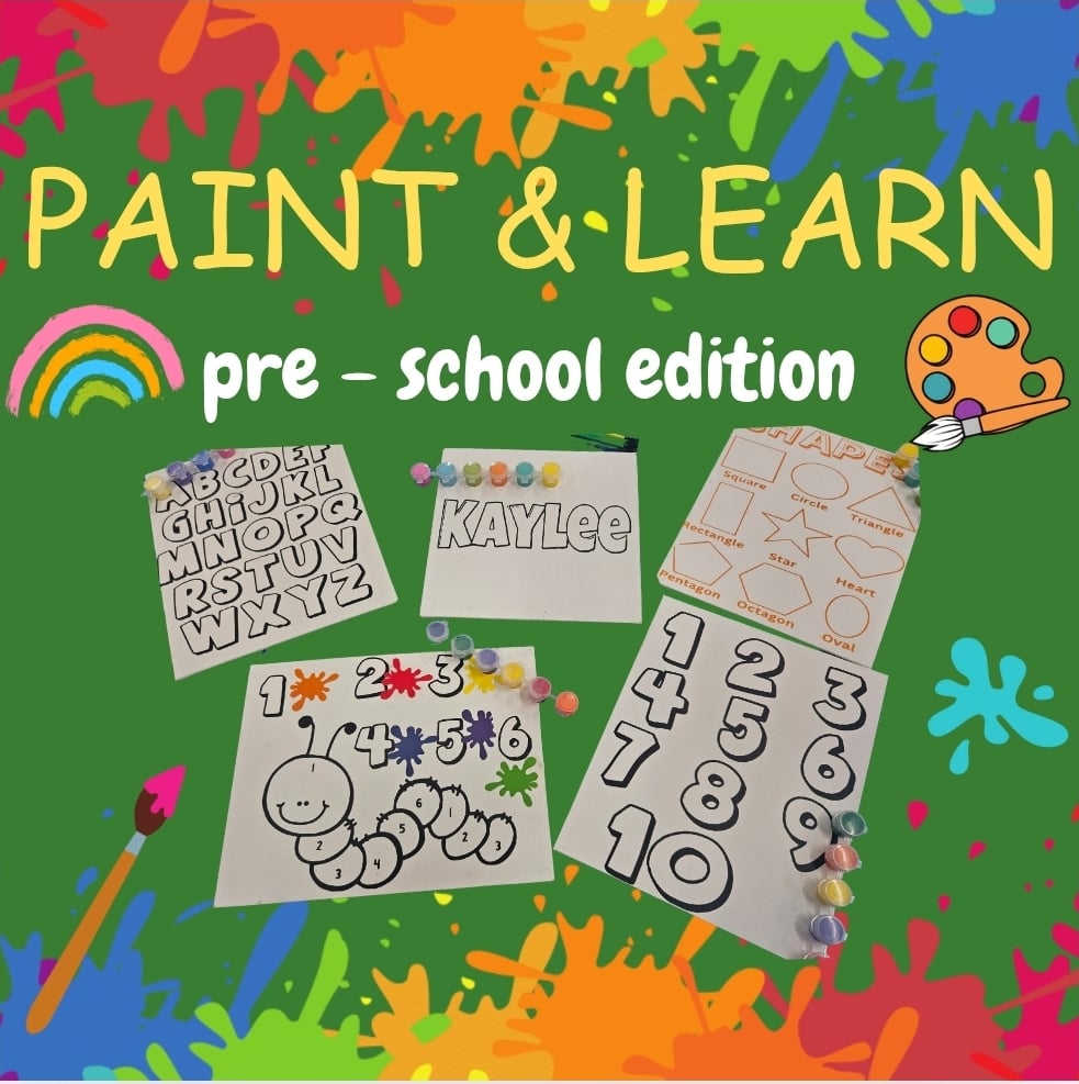 Image of Paint & Learn kit