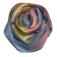 Image 2 of Ready To Ship! 10YD. SWEET DREAMS HAND DYED SARI SILK RIBBON BY COLOR BURST SILK