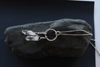 Image 2 of Winter Solstice Silver Clear Quartz Necklace