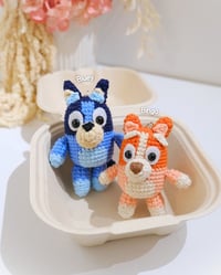 Bluey & Bingo Keychain