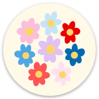 Image 2 of Flower Power Sticker