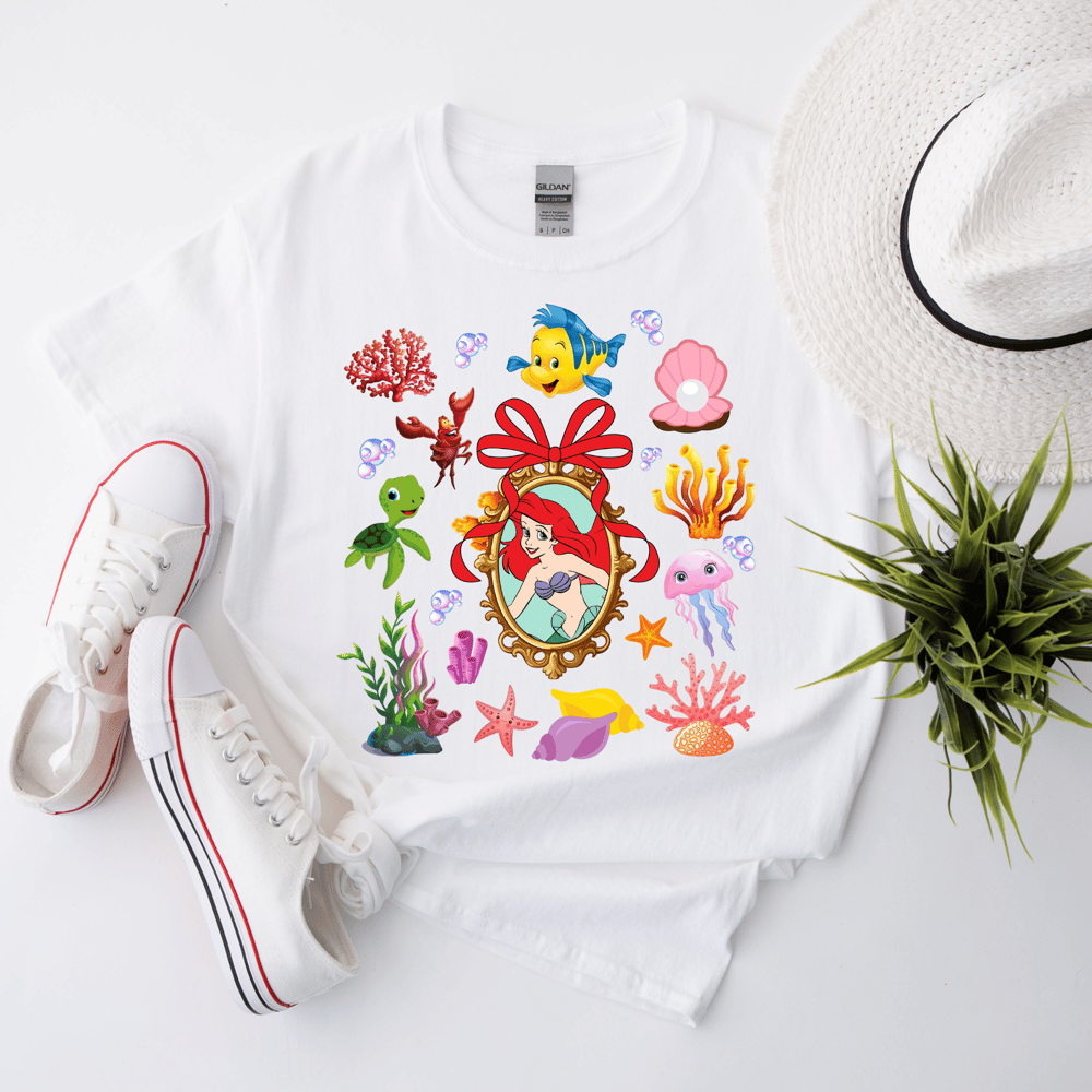 Image of Ariel Mirror Coquette Bow tee