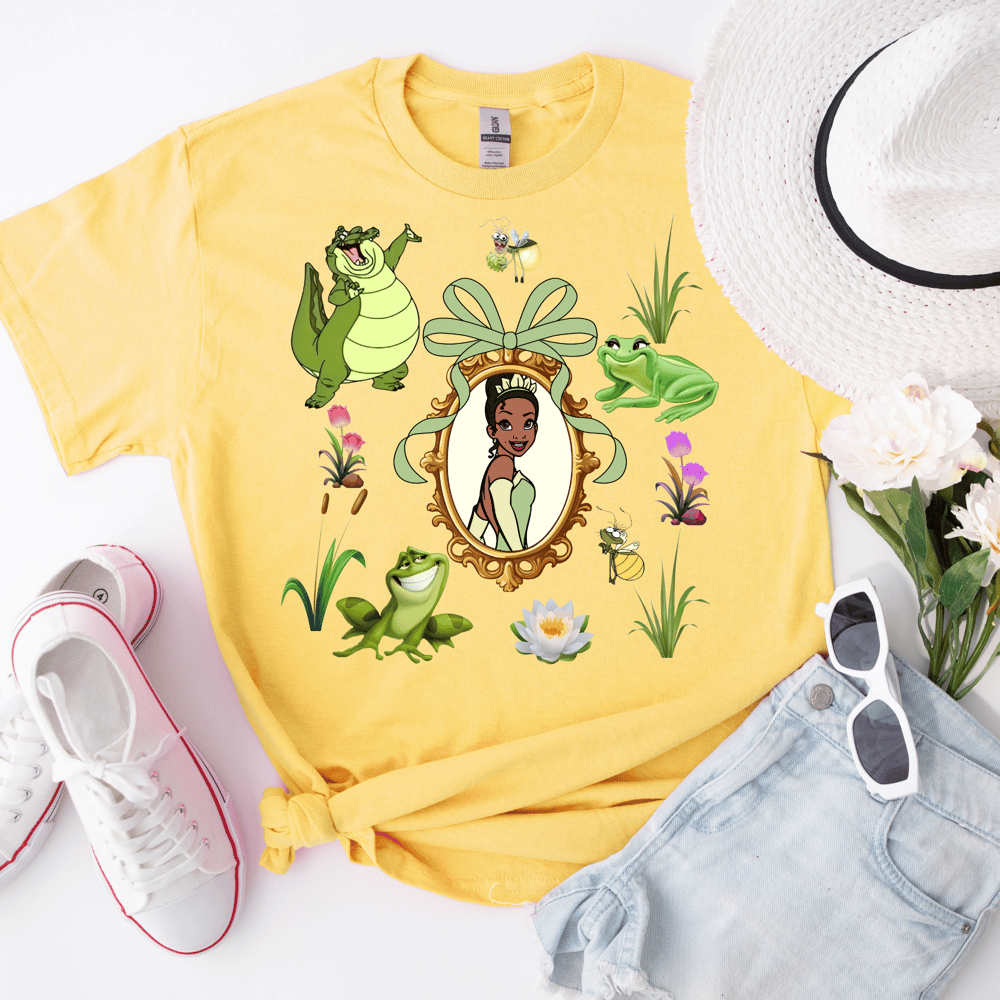 Image of Tiana Mirror Coquette Bow Tee