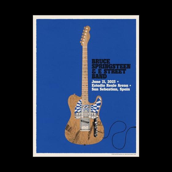 Image of Pre Order - Springsteen 2025 June 21  San Sebastian, Spain