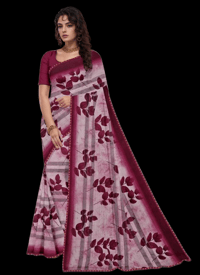 Image 1 of Bollywood Inspired Satin Silk Saree With Blouse, Wedding Saree, Party Wear Saree.  Saree for women