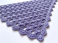 Image 4 of Crochet Pattern: Flower Puff Bandana V1
