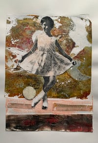 Play  original art fundraiser mixed media #23