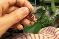 Image 1 of Fly-agaric mushroom earrings