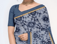 Image 3 of  Beautiful Saree Designer Hand Work Saree, Party Wear Saree Indian Wedding Saree Customized Blouse D