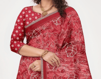 Image 3 of Beautiful Saree Designer Hand Work Saree, Party Wear Saree Indian Wedding Saree Customized Blouse 