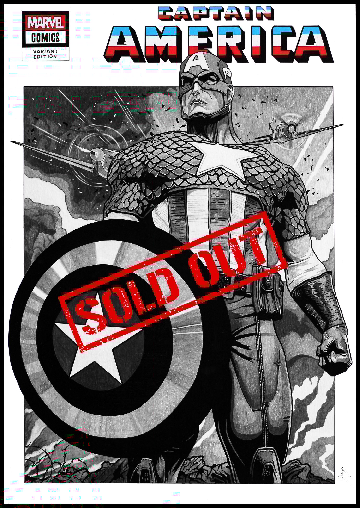 Image of CAPTAIN AMERICA Cover