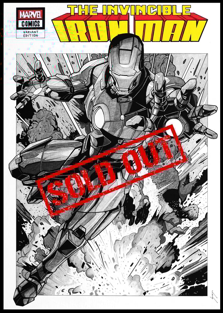 Image of THE INVINCIBLE IRON MAN COVER