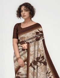 Image 2 of Bollywood Designer Mono Net Saree with Heavy Sequin Embroidery, Party Wear Net Saree, Indian Recepti