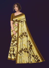 Image 1 of Bollywood Designer Mono Net Saree with Heavy Sequin Embroidery Party Wear Net Saree