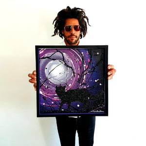 Image of Purple Haze Orb & Glitter Cat