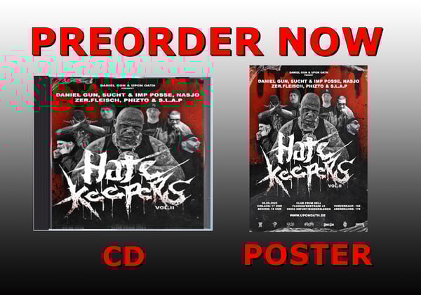 Image of UPON OATH -HATEKEEPERS OFFICIAL SOUNDTRACK CD
