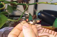 Image 5 of Fat opossum earrings (PREORDERS!)