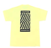 Image 1 of CAUTION Tshirt Back
