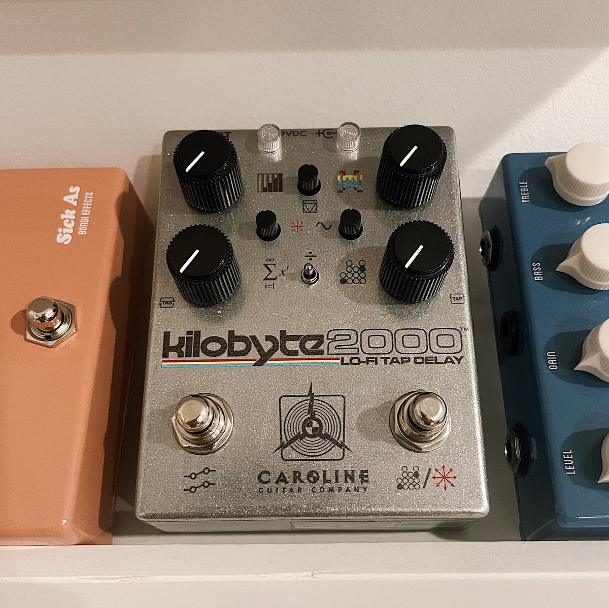ギター Caroline Kilobyte Lo-Fi Delay Amazon.com: Caroline Guitar Company Kilobyte 2000 Lo-Fi