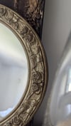 Miroir décor de roses