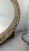 Miroir décor de roses