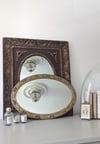 Miroir décor de roses