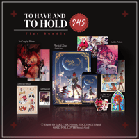 Image 1 of To Have and To Hold Bundle | Physical Zine + Flat Merch ONLY [PRE-ORDER]