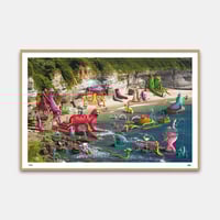 Image 3 of NICOLAS BARROME FORGUES, On débarque à la plage