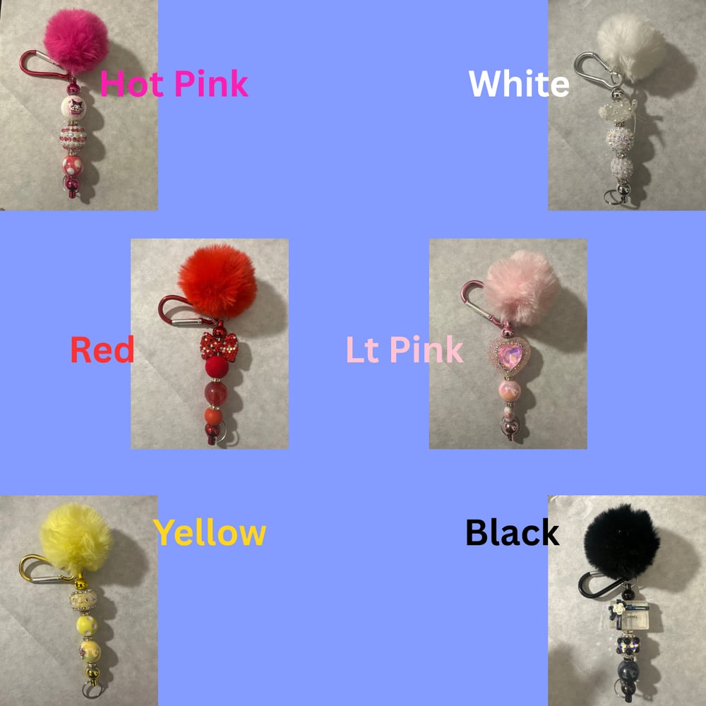 Image of PomPom Keychains