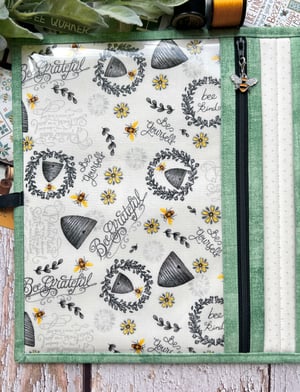 Image of Finished Enlarged Ashley Stitch Case/Bees