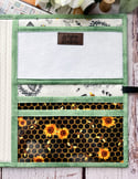 Working On More! Finished Enlarged Ashley Stitch Case/Bees