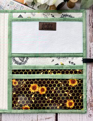 Image of Finished Enlarged Ashley Stitch Case/Bees