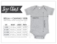 Image 4 of Baby Onesie – Black Print