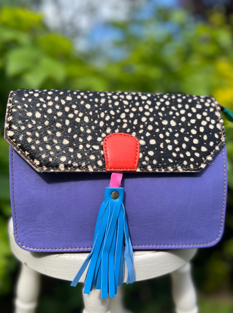 Image of Harlequin Collection - Animal Print/Recycled Leather #25AA