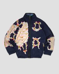 Image 1 of NIKE CRACKY 3D BONES NAVY JACKET SIZE M/L