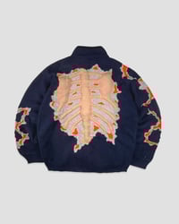 Image 4 of NIKE CRACKY 3D BONES NAVY JACKET SIZE M/L