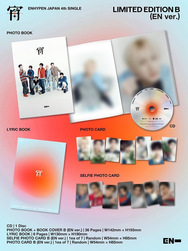 Image of [PRE-ORDER] Enhypen Japan 4th Single ‘YOI’ (EN Ver.) + Weverse Shop POBs