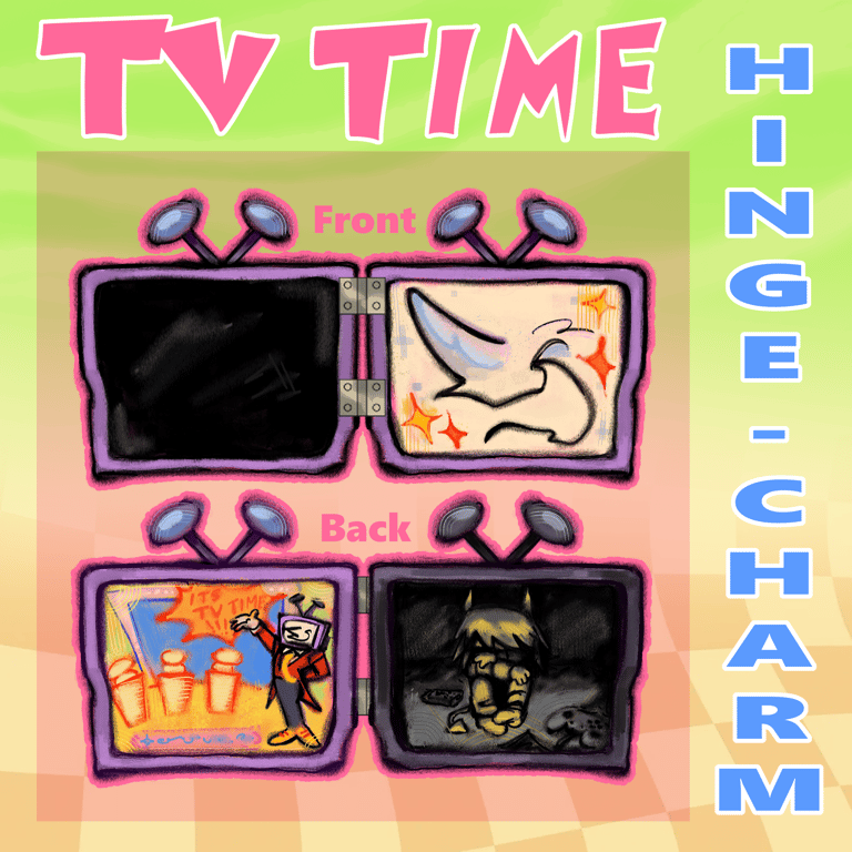 TV Time Hindge Charm