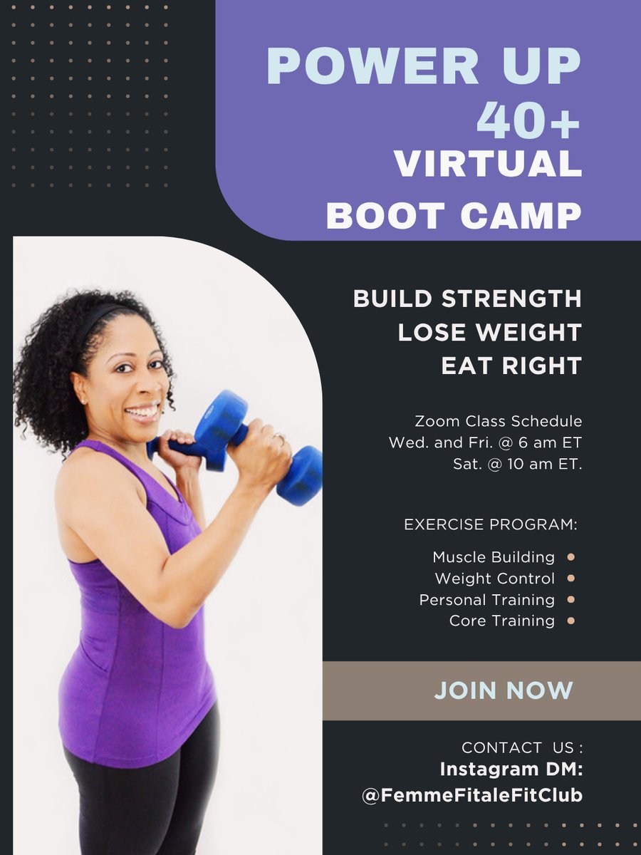 Image of Power Up 40+ Build Muscle & Lose Weight Fitness Boot Camp - 8/3/2025