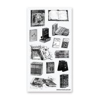Image 1 of Antique Library Sticker Sheet