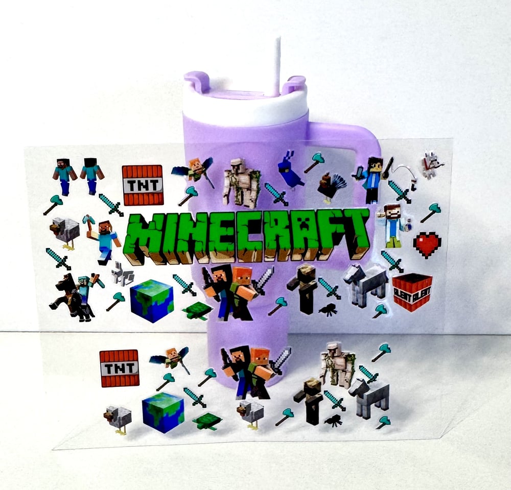 Image of Uv Dtf Wraps for Mini Tumbler Keychains 25 To Choose From