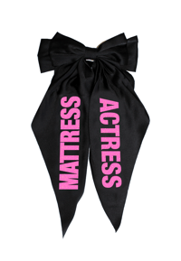 Image 2 of MATTRESS ACTRESS HAIR CLIP BOW