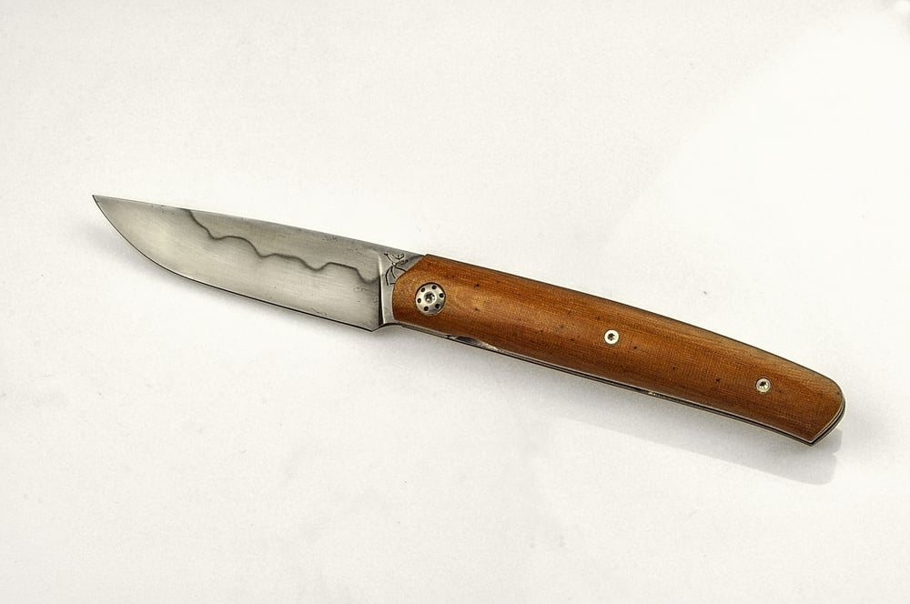 Image of K-hannibal micarta vintage 