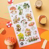 Image 2 of Purr-Fect Shrooms Sticker Sheet