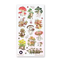 Image 1 of Purr-Fect Shrooms Sticker Sheet
