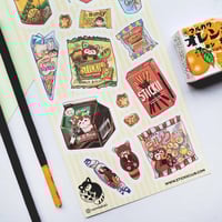 Image 2 of STICKII Snacks Sticker Sheet